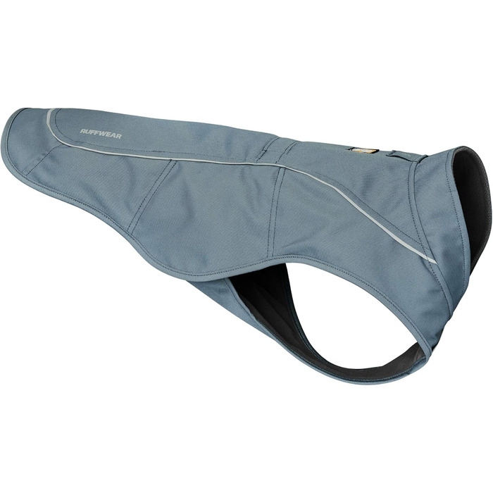 RUFFWEAR Overcoat – міцна собача куртка з флісовою підкладкою для холодної погоди, синя, розмір M