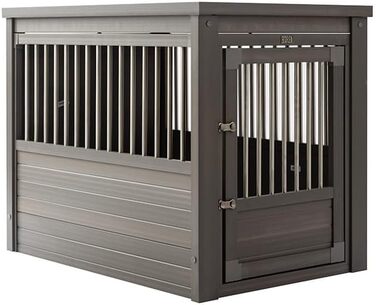 Комфортна клітка для собак Arkansas для дому, Ecoflex, біла, розмір L, 91,2x60,2x71,1 см