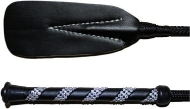 Наїзницька батогом для коней Jump Bat 18 дюймів з декором зі стразів. Кольори: чорний, синій, зелений, фуксія, рожевий, фіолетовий, червоний, жовтий