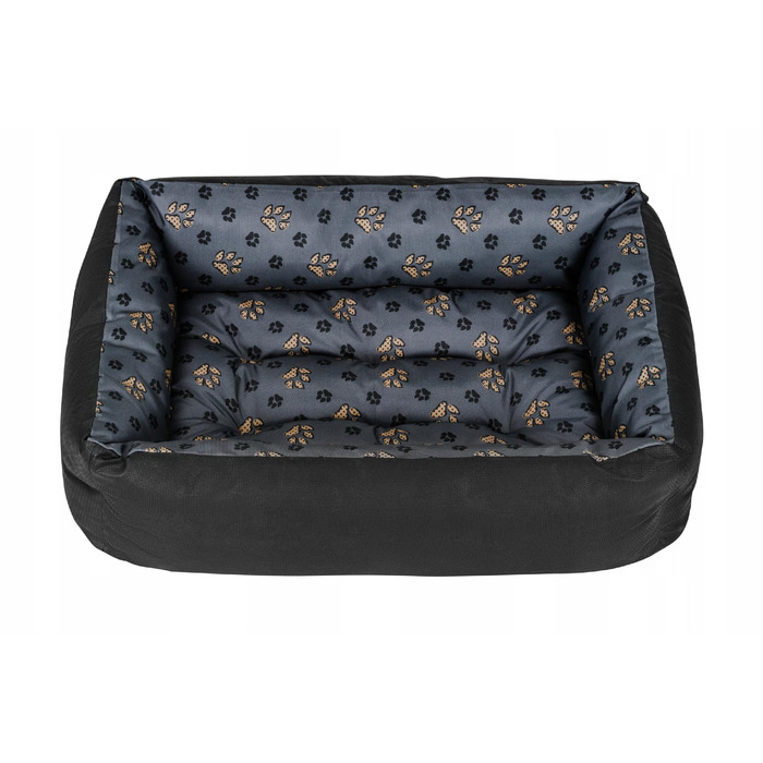 Ортопедичне ліжко для собак Superkissen24, сіре, 120 см x 90 см