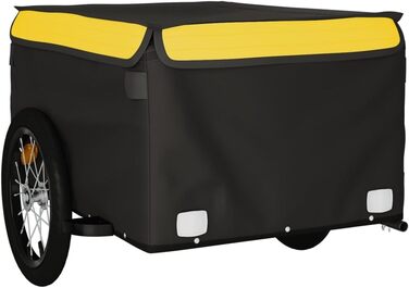 Причіп для собак Gecheer, 30 кг, жовтий (124 x 62.5 x 52 см)