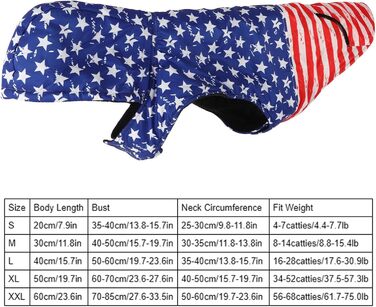 Водонепроникна тепла куртка для собак на зиму, Winddicht, XL, Little Surprise