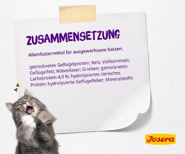 Сухий корм для котів Josera Catelux з качкою та картоплею, 10 кг