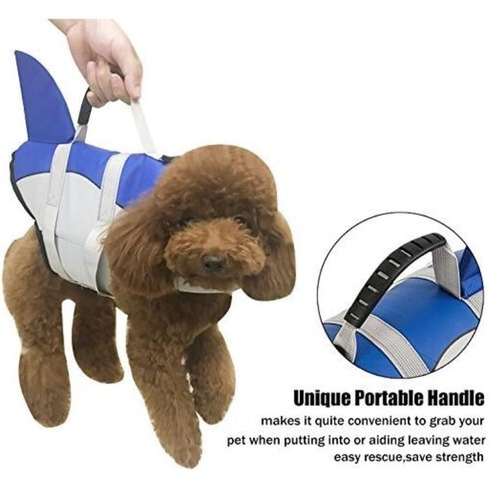 Світшот для собак, професійний, для тренувань, з ручкою для підйому, косплей, розмір S, русалка