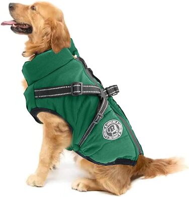 Водонепроникний зимовий одяг для собак. Куртка для собак різних розмірів (XS-XL). Зігріє у холодну погоду.