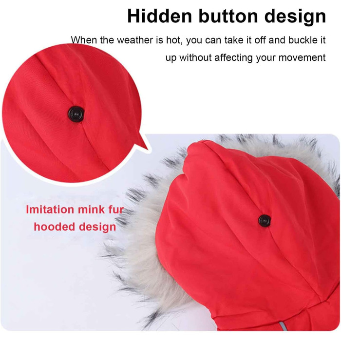 Зимовий жилет для собак, пухова куртка з повідком, водонепроникний дощовик з світловідбиваючими смугами, для маленьких собак, чорний, розмір M