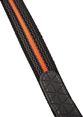 Hunter Visby Super Grip повідок для собак, плаваючий, світловідбивний, оранжевий, 20 мм, 5 м