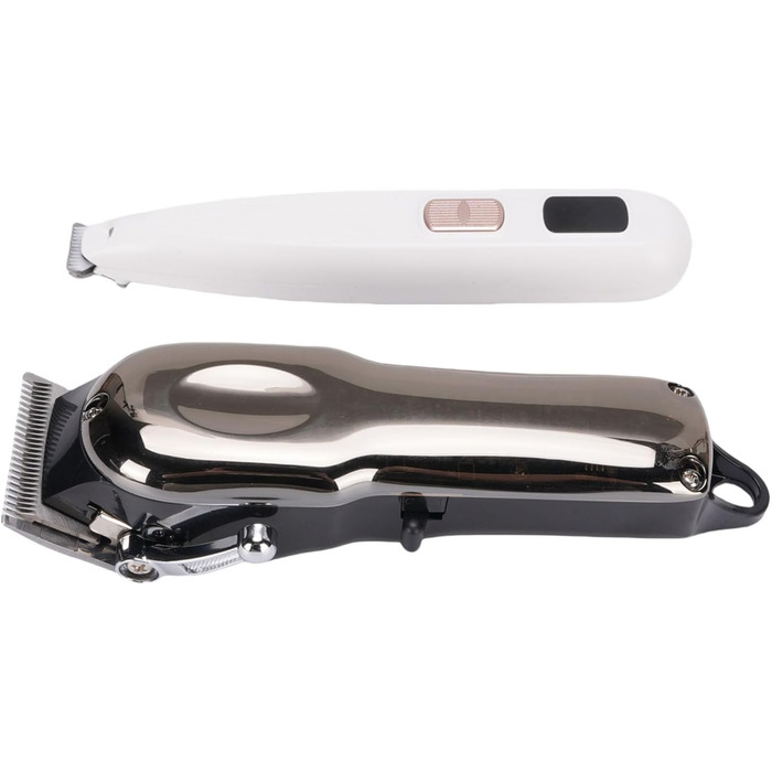 Набір для стрижки тварин Yinhing: бездротовий, тихий, з LED-дисплеєм, з нержавіючої сталі. Підходить для собак, котів, коней, корів, догляду за лапами, вухами та очима