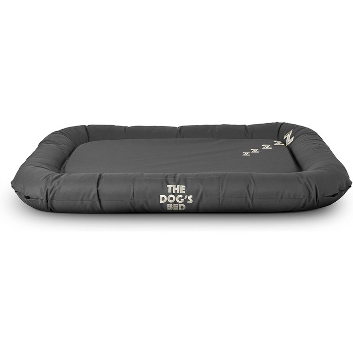 Преміум ортопедичне ліжко для собак, водовідштовхувальне, з ефектом пам'яті, знімні чохли, сірий колір (ZZZZZ), XL