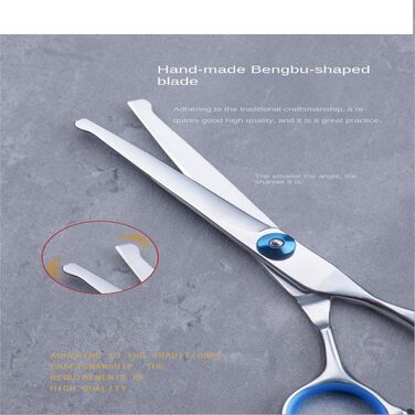 Набір професійних ножиць для собак, 5 в 1, з нержавіючої сталі, для грумінгу собак, котів та інших домашніх тварин. Включає: ножиці для фінішу, 2 вигнуті, 1 пряма, гребінець для грумінгу. Для догляду за всім тілом, обличчям, носом та вухами.