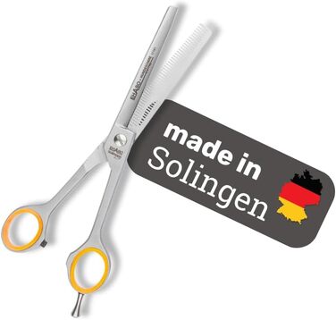 Ножиці моделювальні EHASO, 17 см, нержавіюча сталь, зубчасті (46 зубців)