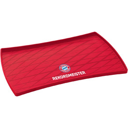 Підстилка для миски HUNTER FC Bayern München, антиковзка, 48x30 см, червона
