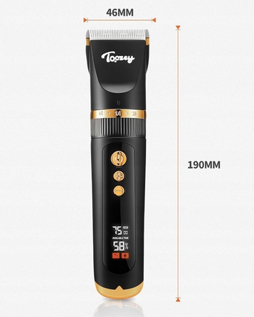 Професійна бездротова машинка для стрижки собак, котів та інших домашніх тварин