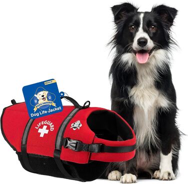 Рятувальний жилет для собак Fido Pet Products, розмір M, червоний