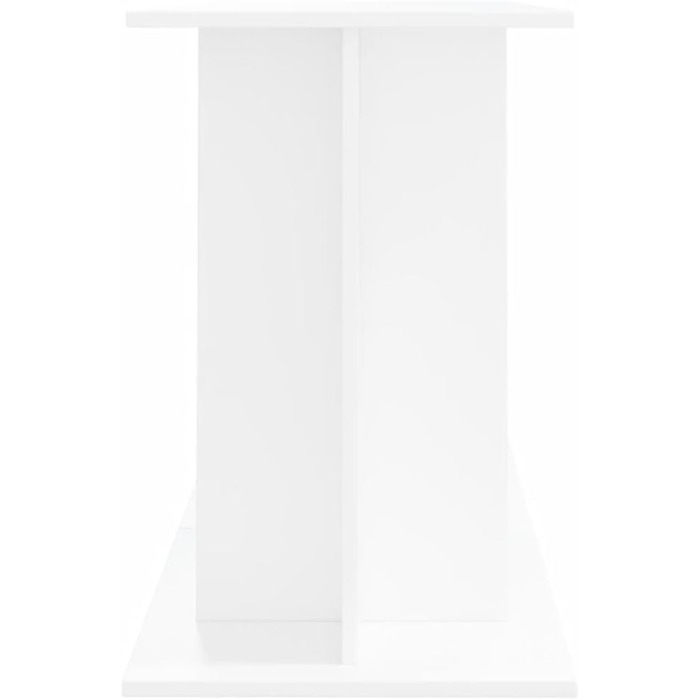 Акваріумна тумба LAPOOH біла 120x40x60 см, деревостружкова плита, підставка під акваріум, шафа для акваріума