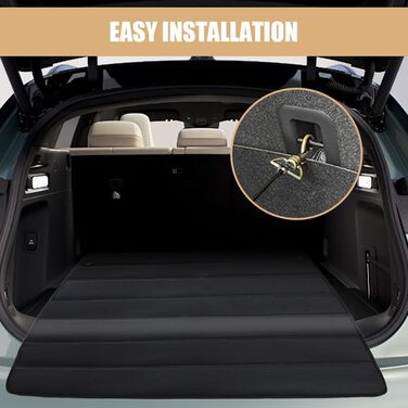 Захист для краю багажника автомобіля, 96x64 см, універсальний захист для багажника від тварин, складаний захист, захист від подряпин, бруду, шерсті