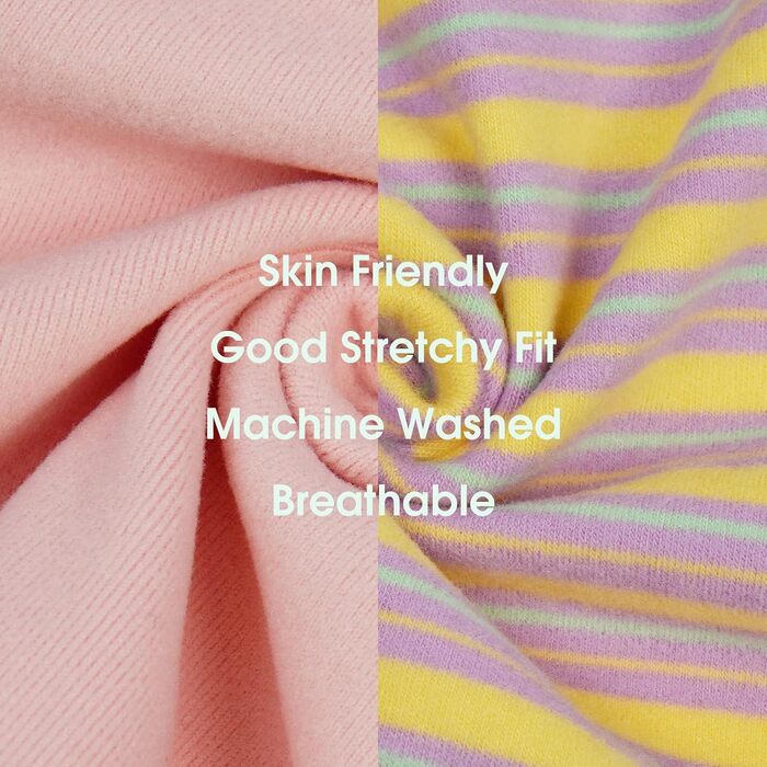 Пуловери для собак Kuoser, 2 шт. Тепла флісова жилетка для маленьких собак, зручний собачий светр, темно-фіолетовий та смугастий (L, фіолетово-рожевий)