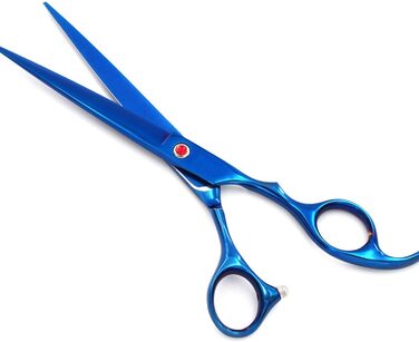 Професійний набір ножиць для грумінгу собак та котів, нержавіюча сталь, прямі, розріджуючі та вигнуті ножиці, гребінець, етиуль