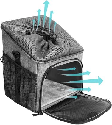 Корзина для собак на велосипед - дихаючий транспортний кошик | Легкий знімний багажник для покупок, походів, кемпінгу