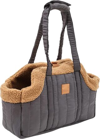 Транспортувальна сумка для домашніх тварин: для собак та котів, сірого кольору