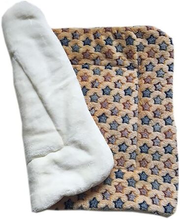 М'яка літня килимок для тварин, ковдра для собак та котів - 74*100 см, жовта зірка