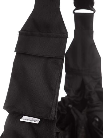 Травельник для собак та котів PillowPrim: зручний переносник для домашніх тварин на плечі (чорний)