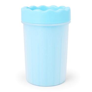 Миска для миття лап собак AXTMR з силікону, блакитна, велика - для чищення та зволоження лап, підходить для собак великих та малих порід