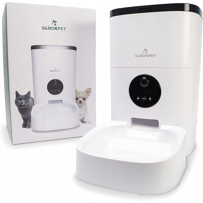Автоматичний годувальник для собак та котів з Wi-Fi, 4 л