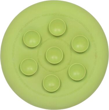 LickiMat UFO - годівниця для тварин, натуральний каучук, зелена, для повільного годування