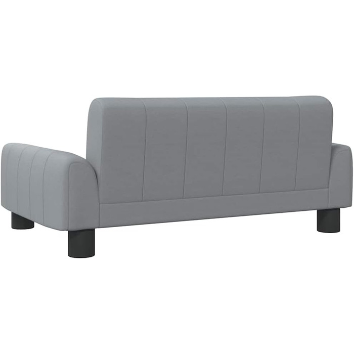 Крісло-ліжко для собак, м'яке ліжко для тварин, ліжко-софа для маленьких собак, котів, сірого кольору, тканина, 70 x 45 x 30 см