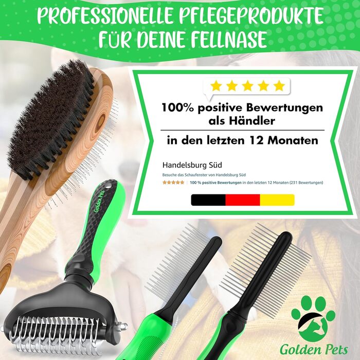 Ножиці для догляду за кігтями Golden Pets Profi Krallenschere – ідеально для собак, котів, кроликів та морських свинок + безкоштовний посібник з догляду