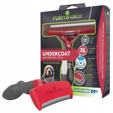Щітка-гребінець Furminator для собак з довгою шерстю, розмір Giant