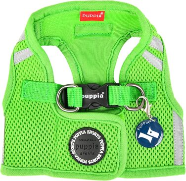 М'яка шлейка для собак Soft Vest Harness Pro, зелена, розмір M