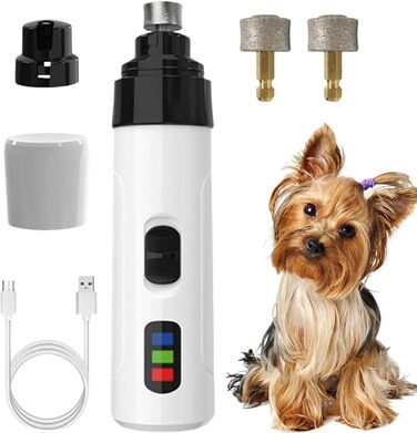 Шліфувальник для собачих кігтів Leiser, тример для кігтів собак та котів, пилка для догляду за кігтями домашніх тварин, м'який та згладжуючий (1 шт.)