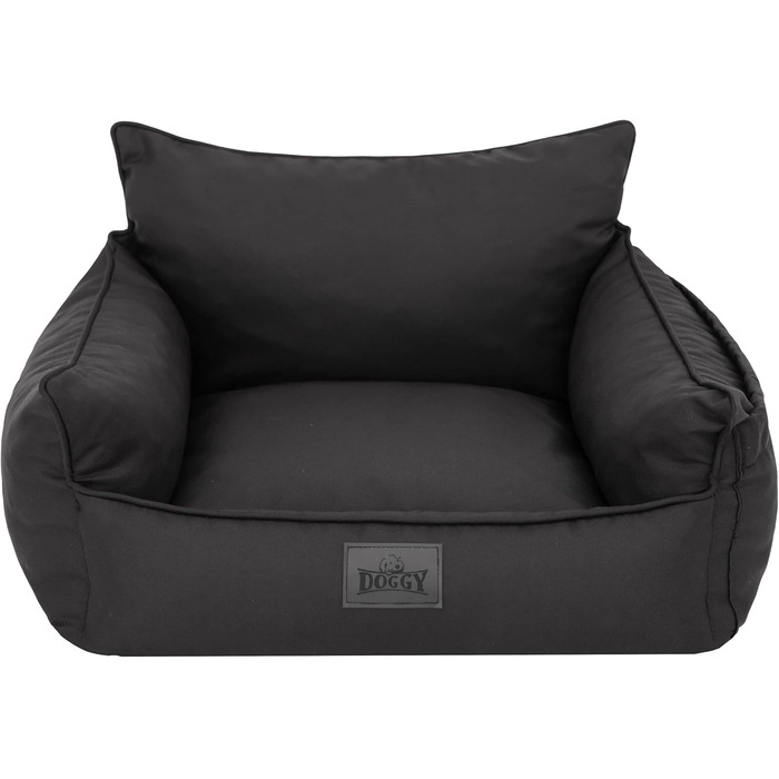 Автомобільний лежак для собак, переноска, корзина, лежанка для котів, для маленьких собак (57x55x30 см), чорний колір