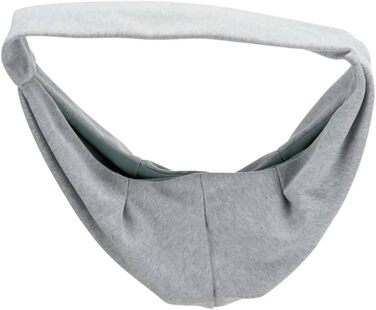 Сумка-переноска для цуценят TRIXIE Junior, світло-сіра/м'ятна, 9x30x45 см