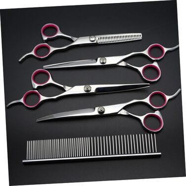 Набір для догляду за тваринами Yardwe: ножиці та гребінець для стрижки та грумінгу котів