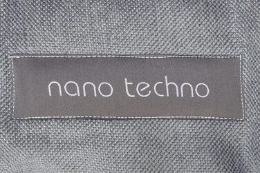 Подушка-сліпер DGS Nano Chenille Lex сірого кольору (121 x 78 x 3,5 см)