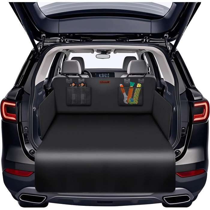 Захист для багажника автомобіля Alfheim для собак - преміум килимок, водовідштовхувальний та стійкий до подряпин, підходить для седанів та компактних/середніх SUV