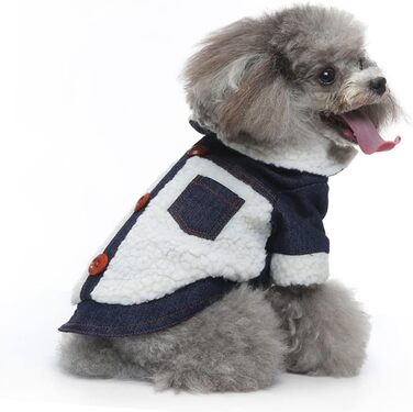 ERINGOGO Тепла куртка для собак на зиму. Водонепроникна, для активного відпочинку та фотосесій. Розмір M, Бежевий