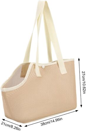 Транспортна переноска для собак та котів, складна, з сітчастою підкладкою, велика, дихаюча