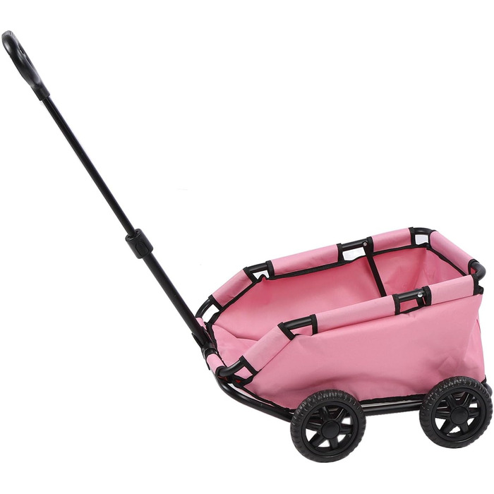 Візок для собак Ejoyous - візок-будка для маленьких собак та котів, складна конструкція, 4 колеса, до 12 кг