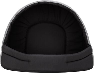 Будка для собак, лежанка для собак, хатинка для собак, будиночок для котів, місце для сну XL - 60x49 см, сірий