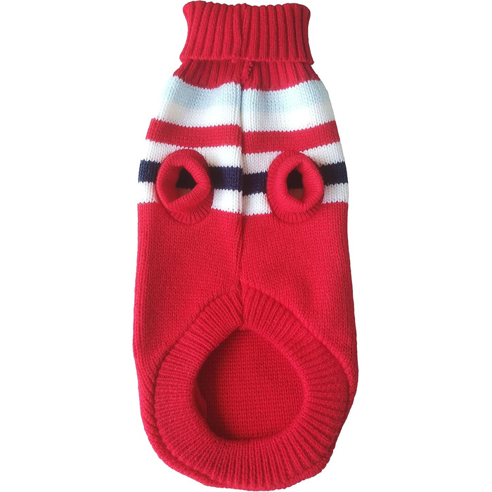 Теплий трикотажний светр-холольник VEDEM для собак, розмір 3XL, червоний, для активного відпочинку