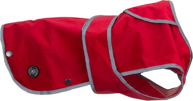 Пуловер для собак Ancol Klassischer Zopfmuster, теракотовий, розмір M. Теплий вовняний пуловер для тварин з отвором для шлейки, петлями на ніжках та роллю на горловині.