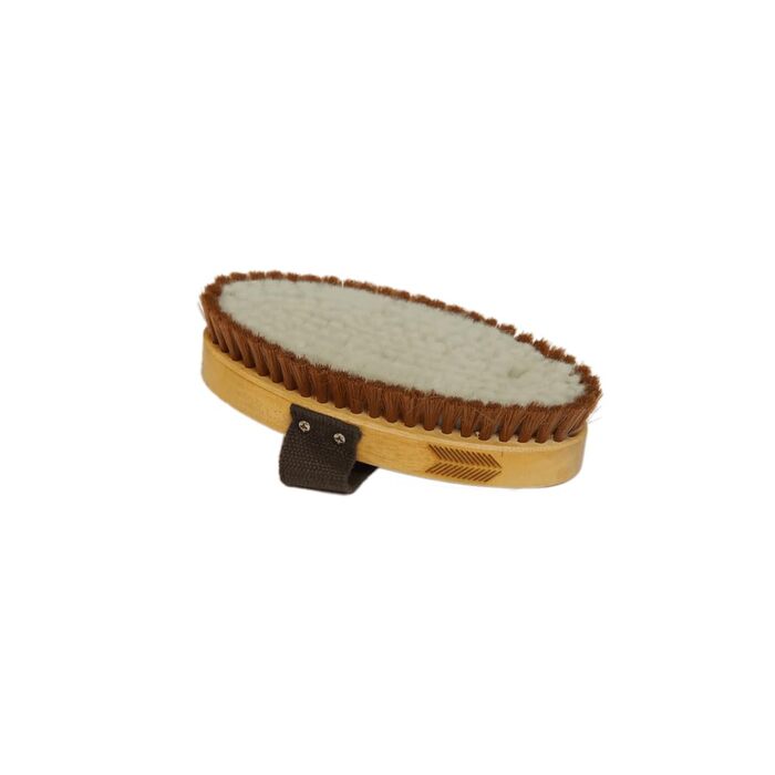 Щітка для коней Overall Brush Soft Kardätsche, м'яка, коричнева