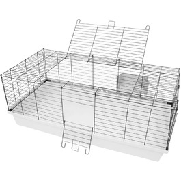 Вольєр PETGARD Sammy 120 для кроликів і морських свинок, великий клітка 119x59x46 см, підходить для гризунів
