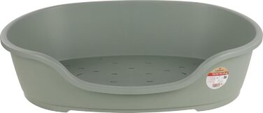 Крізь для собак Flamingo Tuck – Овальне, зелене, розмір M (70 × 47 × 22 см) | Практичне, стильне та легко миється!