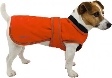 Теплий водонепроникний зимовий одяг для собак Hugglepets Arctic Armour, XS, 30 см, помаранчевий