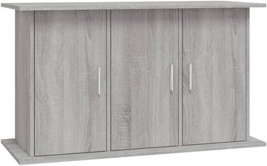 Тумба для акваріума IKAYAA сіра Sonoma, деревостружкова плита, 101x41x58 см